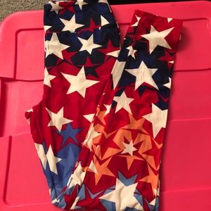 LulaRoe OS Americana Leggings
